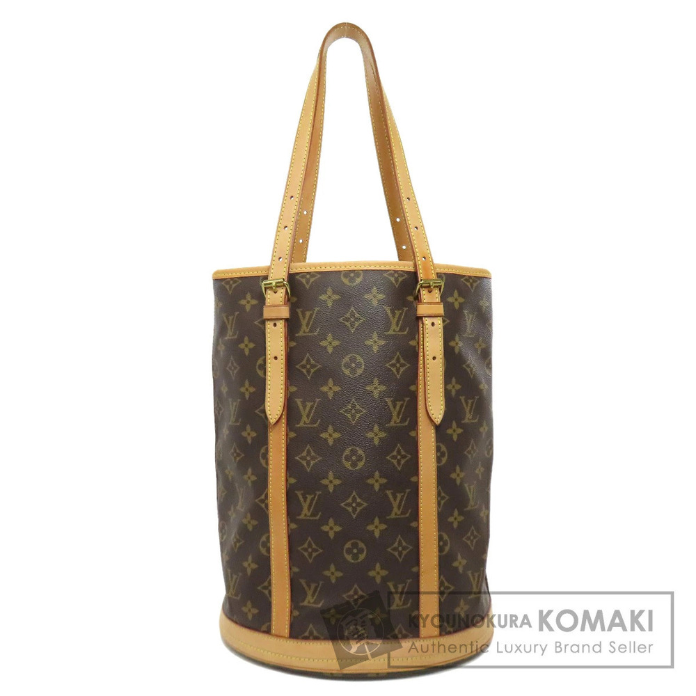 Louis Vuitton Bucket L Tote Bag Monogram Canvas